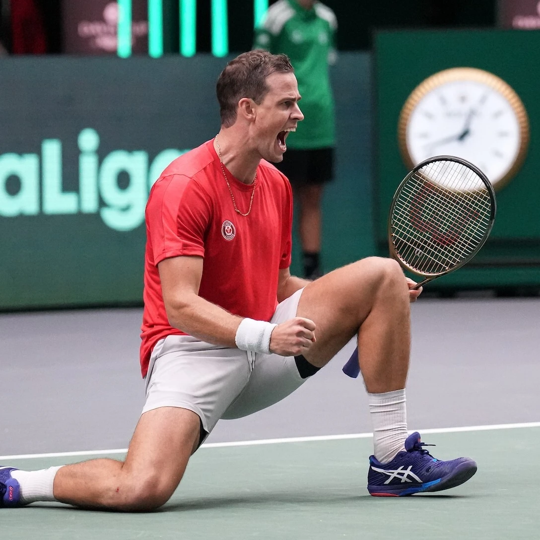 Vasek Pospisil 2022 Davis Cup Martin Sidorjak