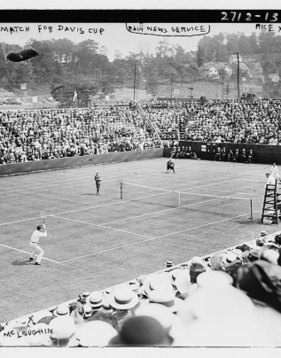 Davis Cup 1913 Rice and Mc Loughlin
