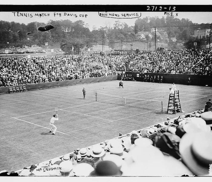 Davis Cup 1913 Rice and Mc Loughlin