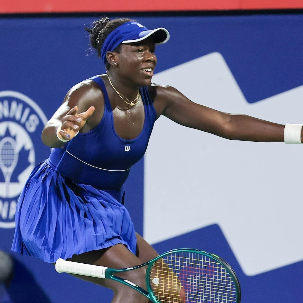 Victoria Mboko 2025 Montreal SJ Champagne 1