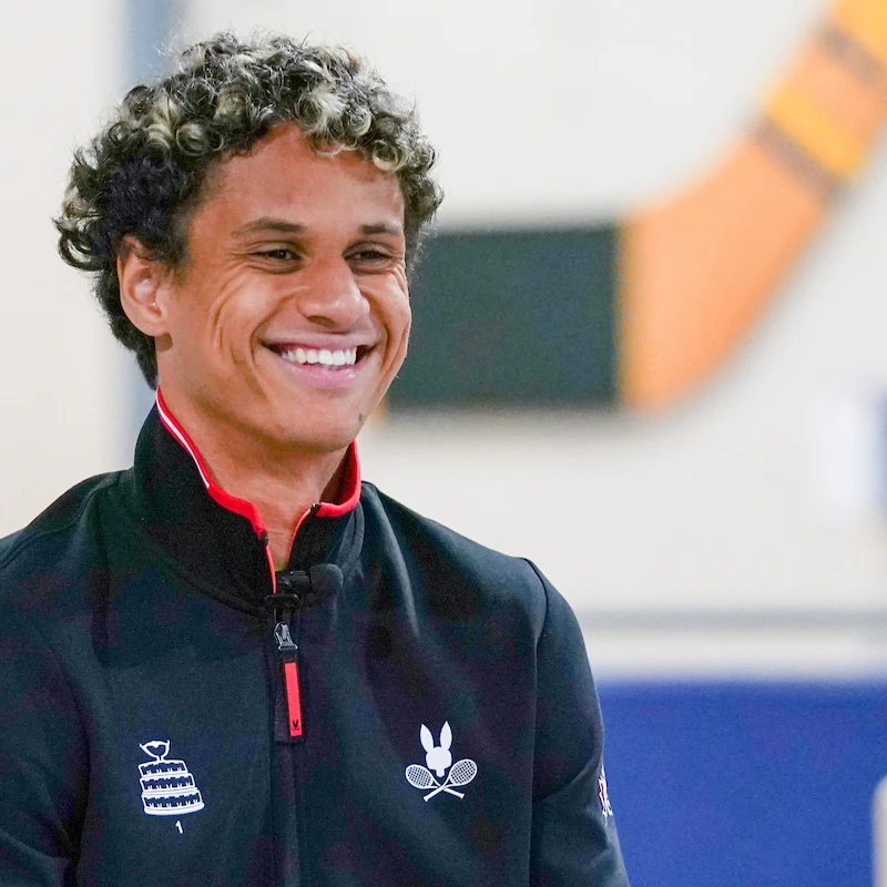 Gabriel Diallo 2026 Davis Cup Vancouver Media Day