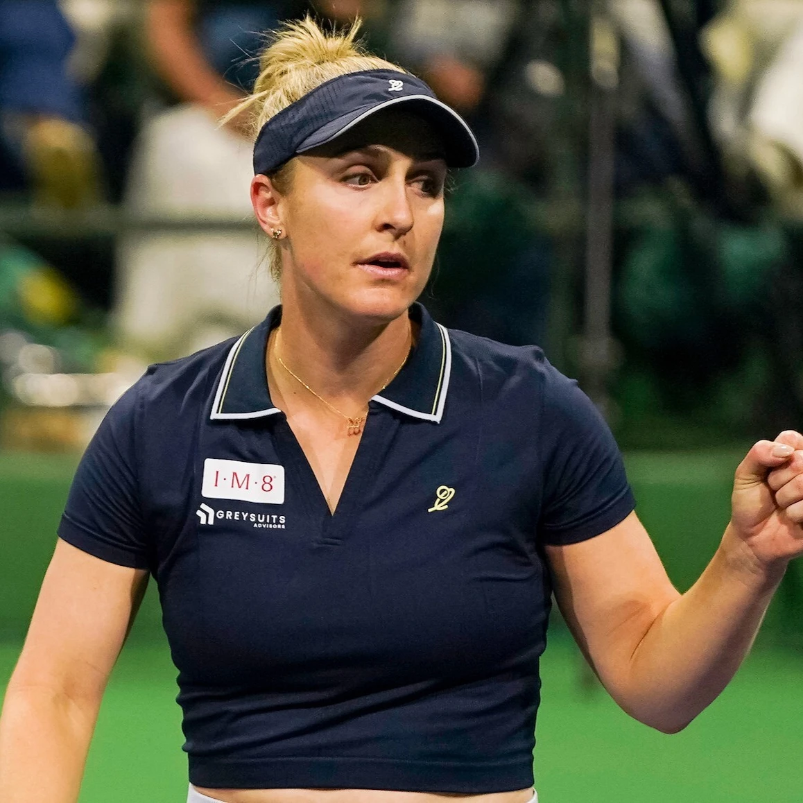 Gabriela Dabrowski 2026 Indian Wells SJ Champagne 1