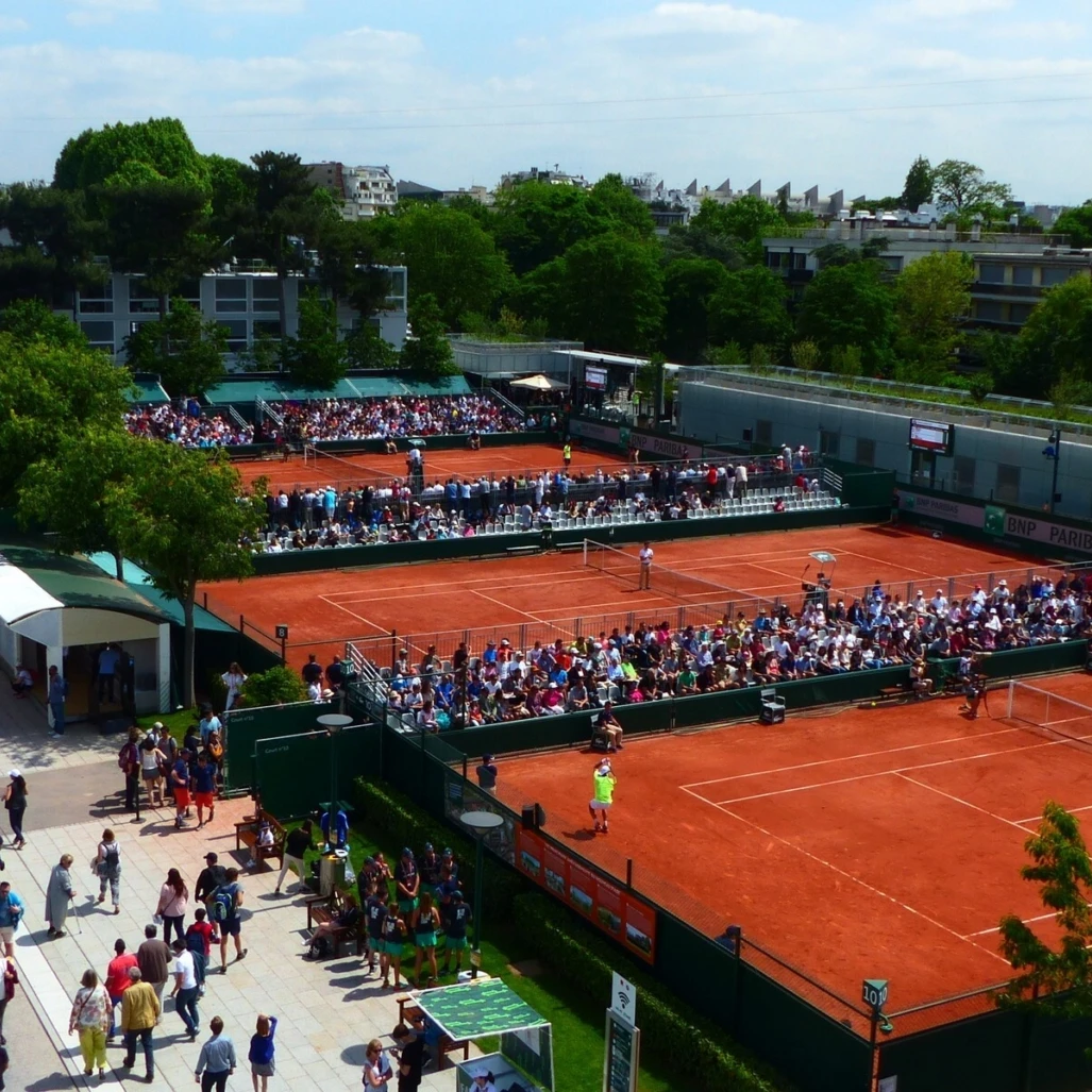 Roland Garros high up