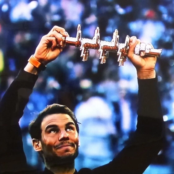 Nadal Madrid trophy