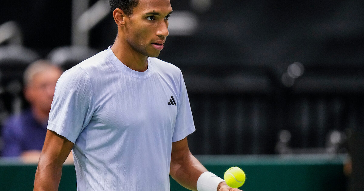 Photo: tenniscanada.com Felix Auger-Aliassime returns to Quebec for Davis Cup tie