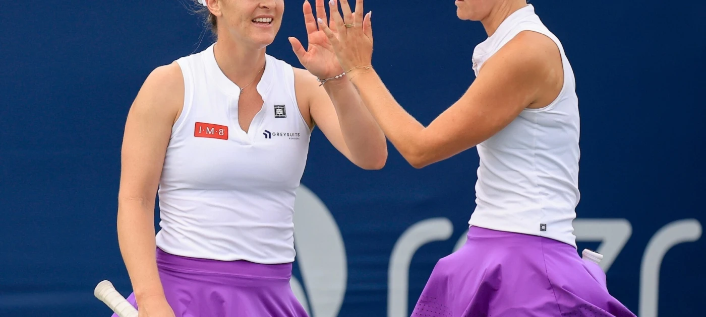 Dabrowski, Routliffe Battle Back to Reach Cincinnati Open Final