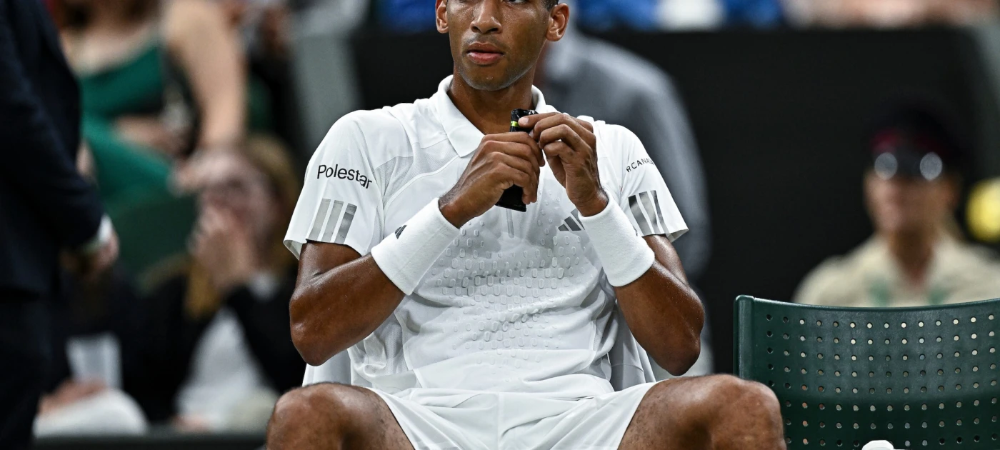 Auger-Aliassime Unable to Outlast Djokovic in Wimbledon Quarters