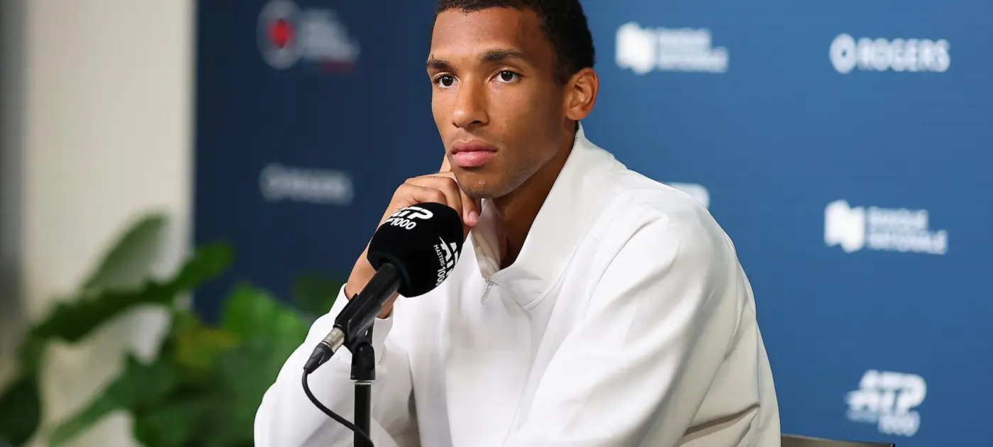 Auger-Aliassime out of Montreal with back injury