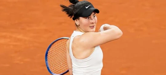 Andreescu remporte sa première victoire de 2025 au premier tour de l’Open de Madrid