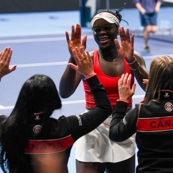 Diallo, Mboko, Pospisil, and Members of Team Canada Serve Up Inspiration for Tennis Month
