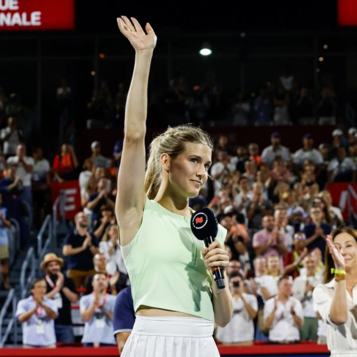 Émue, Eugenie Bouchard termine sa carrière avec courage