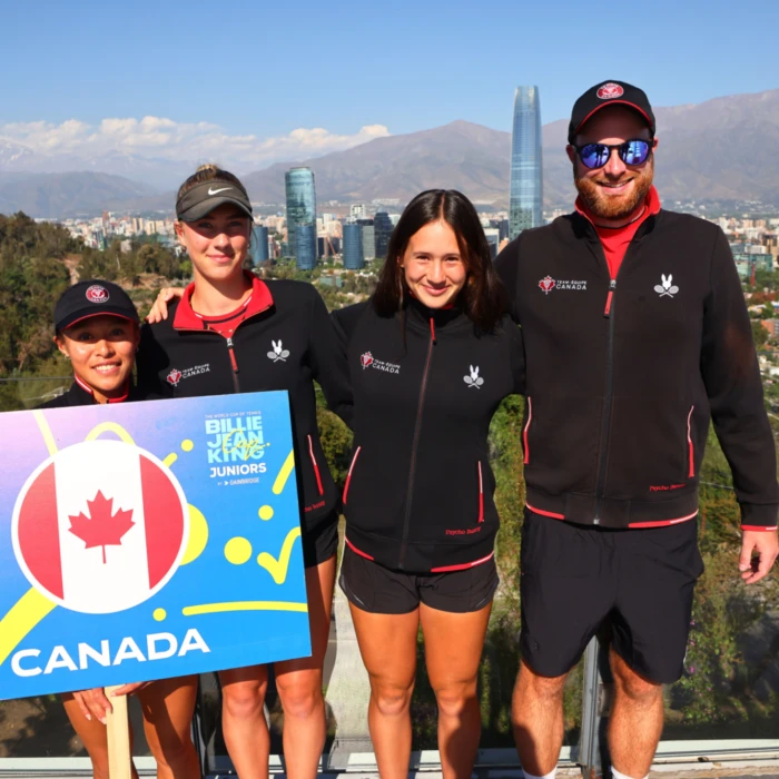 Équipe Canada est arrivée au Chili pour les Finales de la Coupe Billie Jean King et de la Coupe Davis chez les juniors