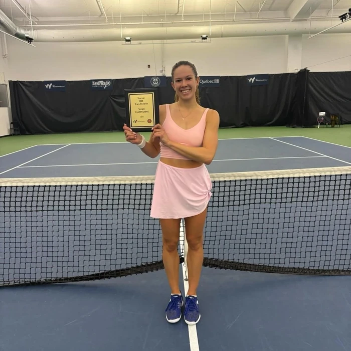 Arseneault Secures First ITF Singles Title in Trois-Rivières; de Jonge Wins in Sherbrooke