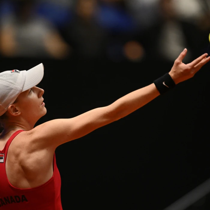 Cross Comeback Bid Falls Short as Kazakhstan Leads Canada at Billie Jean King Cup