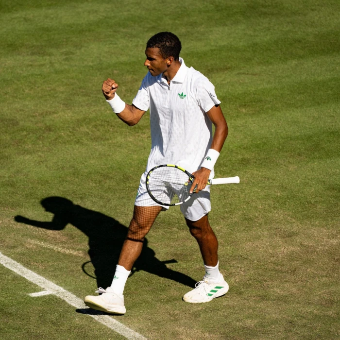 Auger-Aliassime saves day for Canadians at Wimbledon; Shapovalov retires