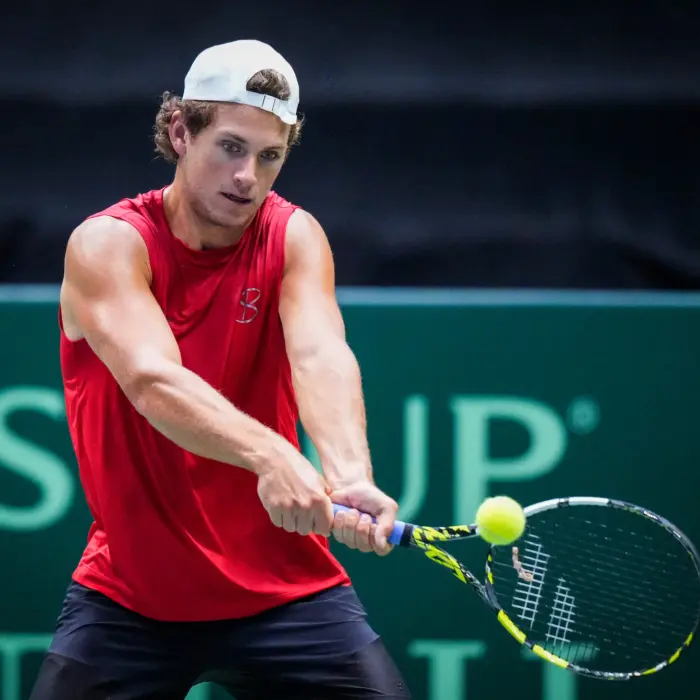 2026 Davis Cup Quebec City: Draxl Takes Opening Set Against Rinderknech