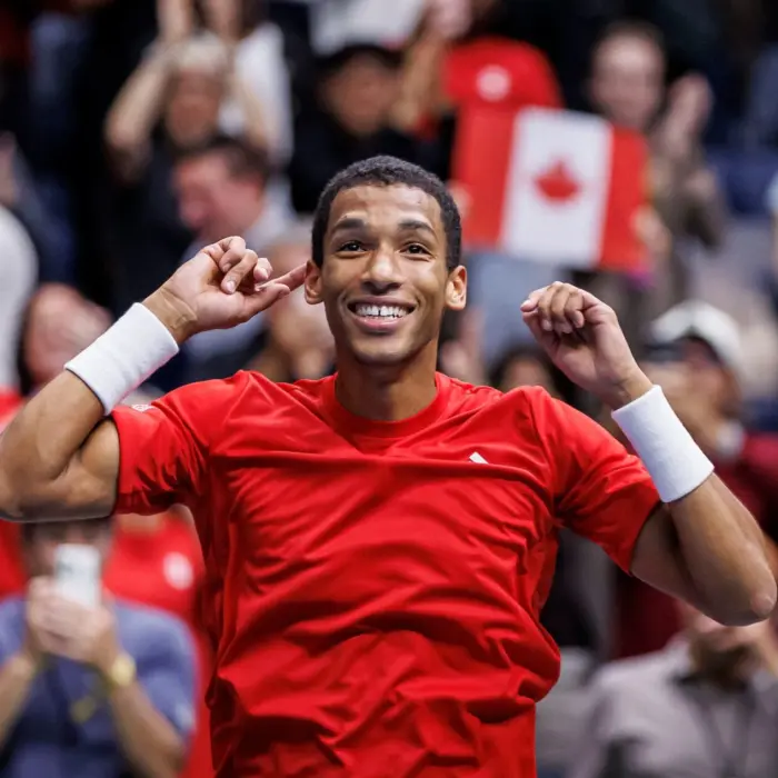 Auger-Aliassime Gets to Play the Davis Cup Hero at Home in Quebec City