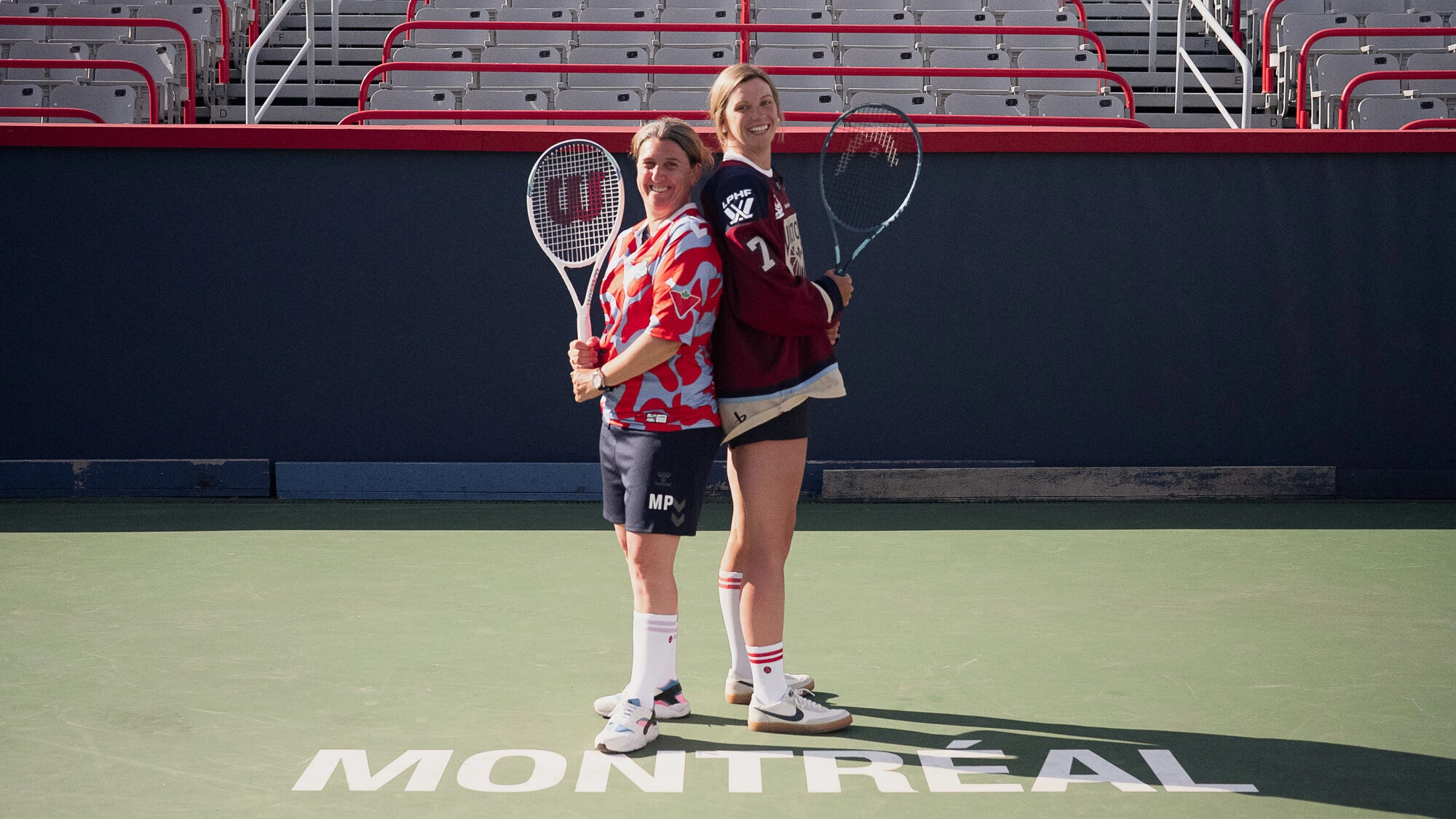 Marinette Pichon and Laura Stacey CC Montreal UNMATCHED