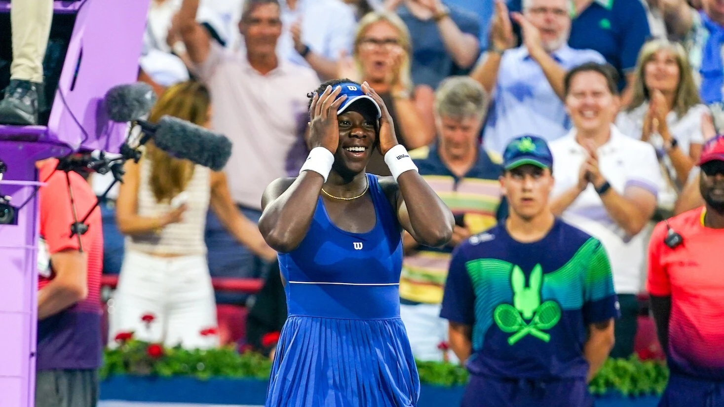 Victoria Mboko 2025 Montreal SJ Champagne