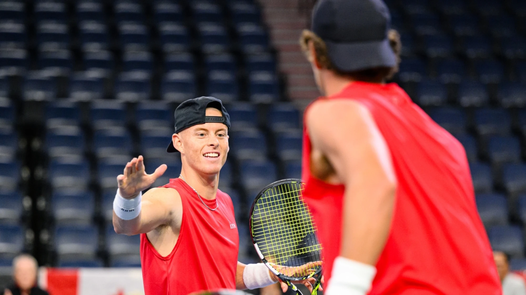 Cleeve Harper Liam Draxl 2025 Davis Cup Trevor Mac Millan Photography 1