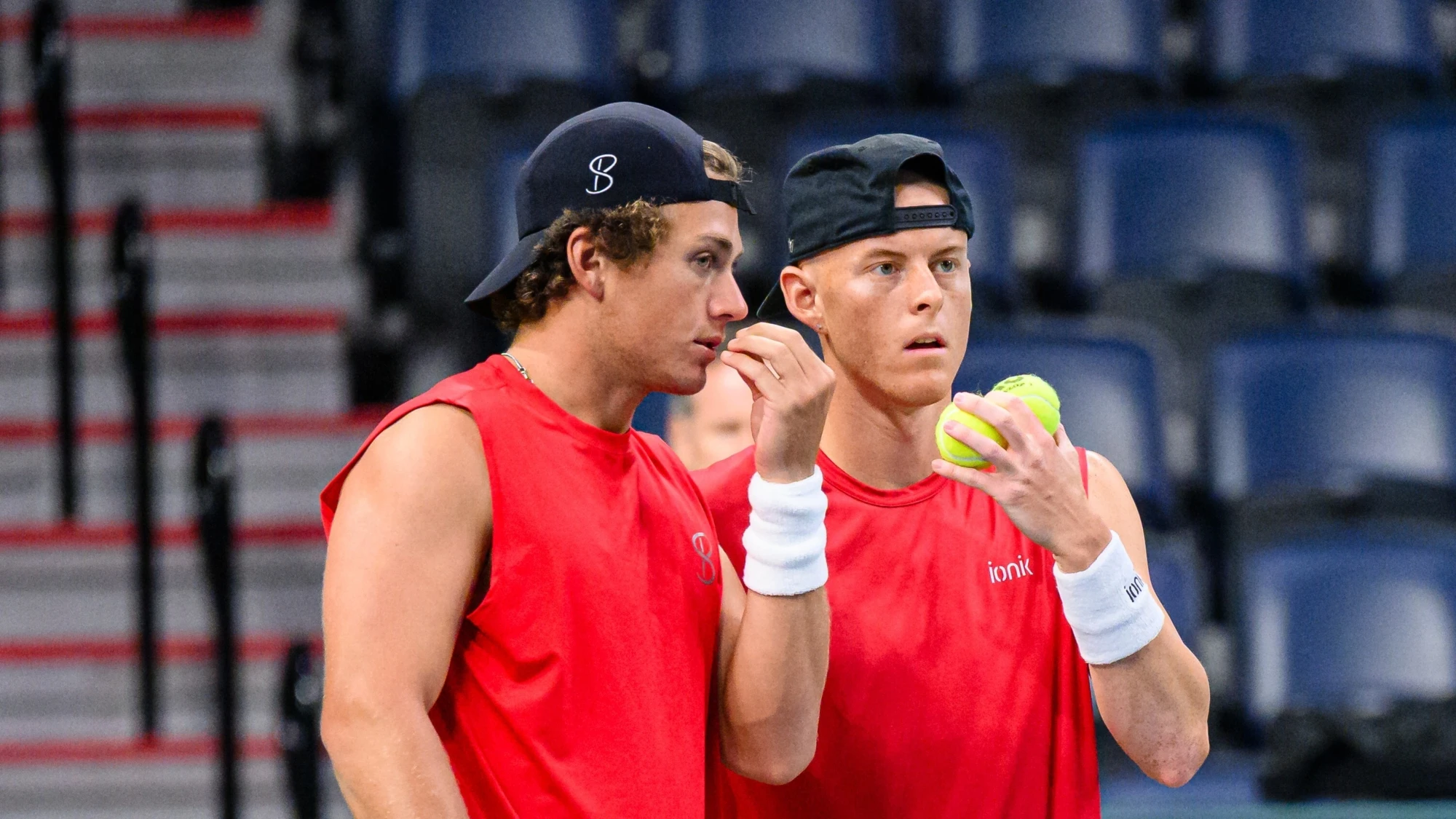 Cleeve Harper Liam Draxl 2025 Davis Cup Trevor Mac Millan Photography