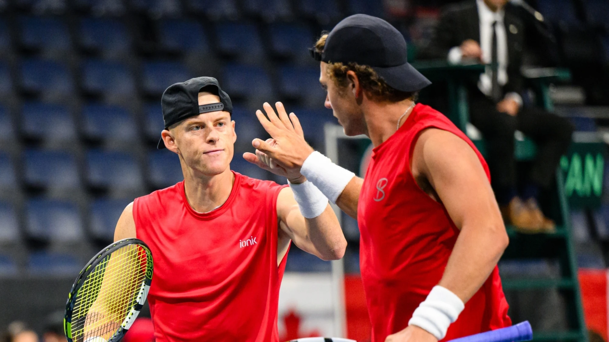 Cleeve Harper Liam Draxl 2025 Davis Cup Trevor Mac Millan Photography 3