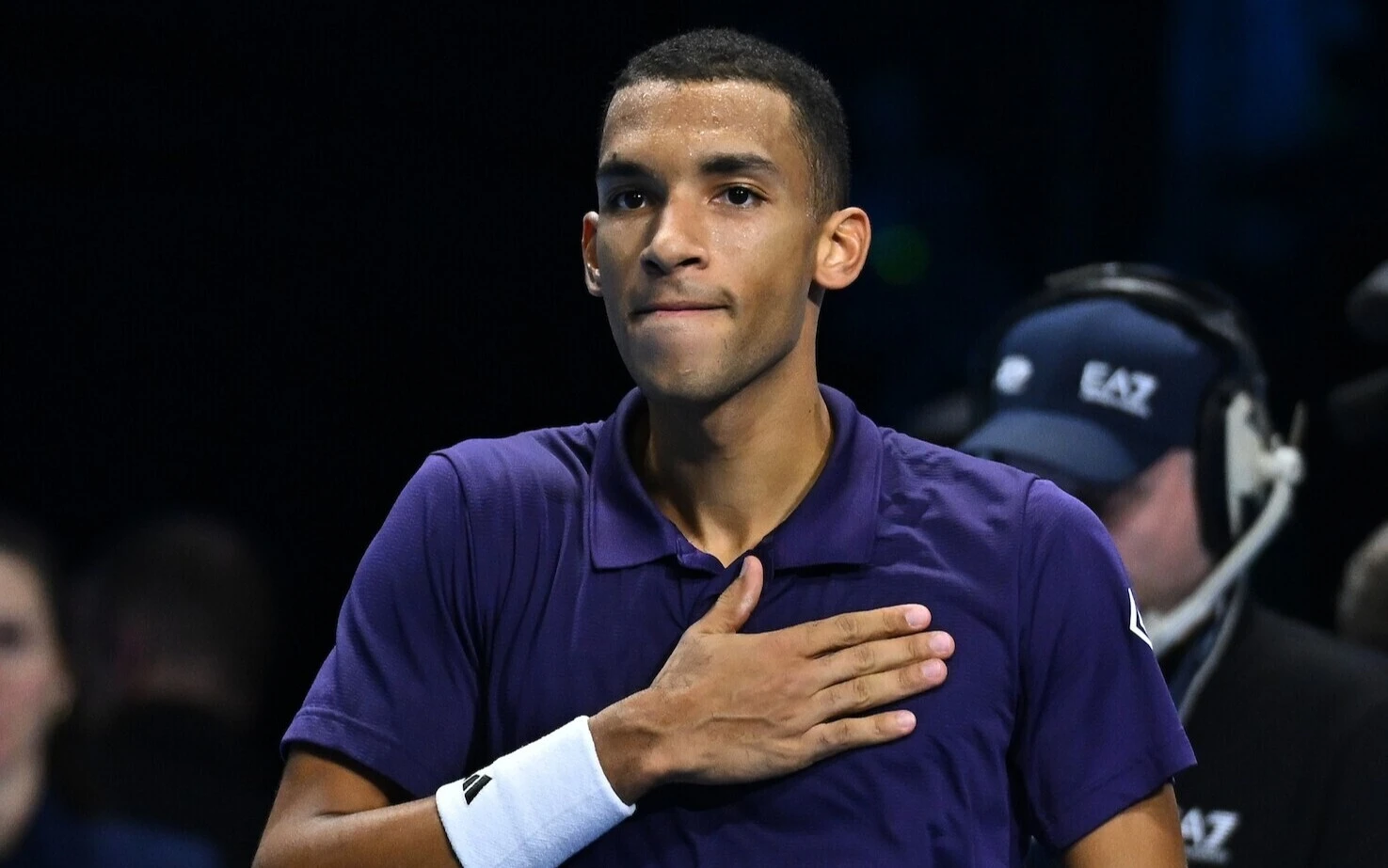 Felix Auger Aliassime 2025 ATP Finals Corinne Dubreuil ATP Tour 1