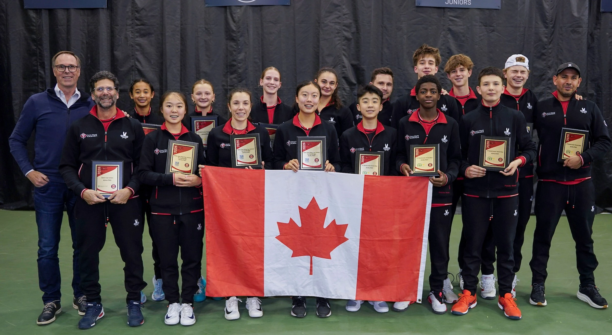 Jr Team Canada 2026 ITF Qualies SJ Champagne Qualified