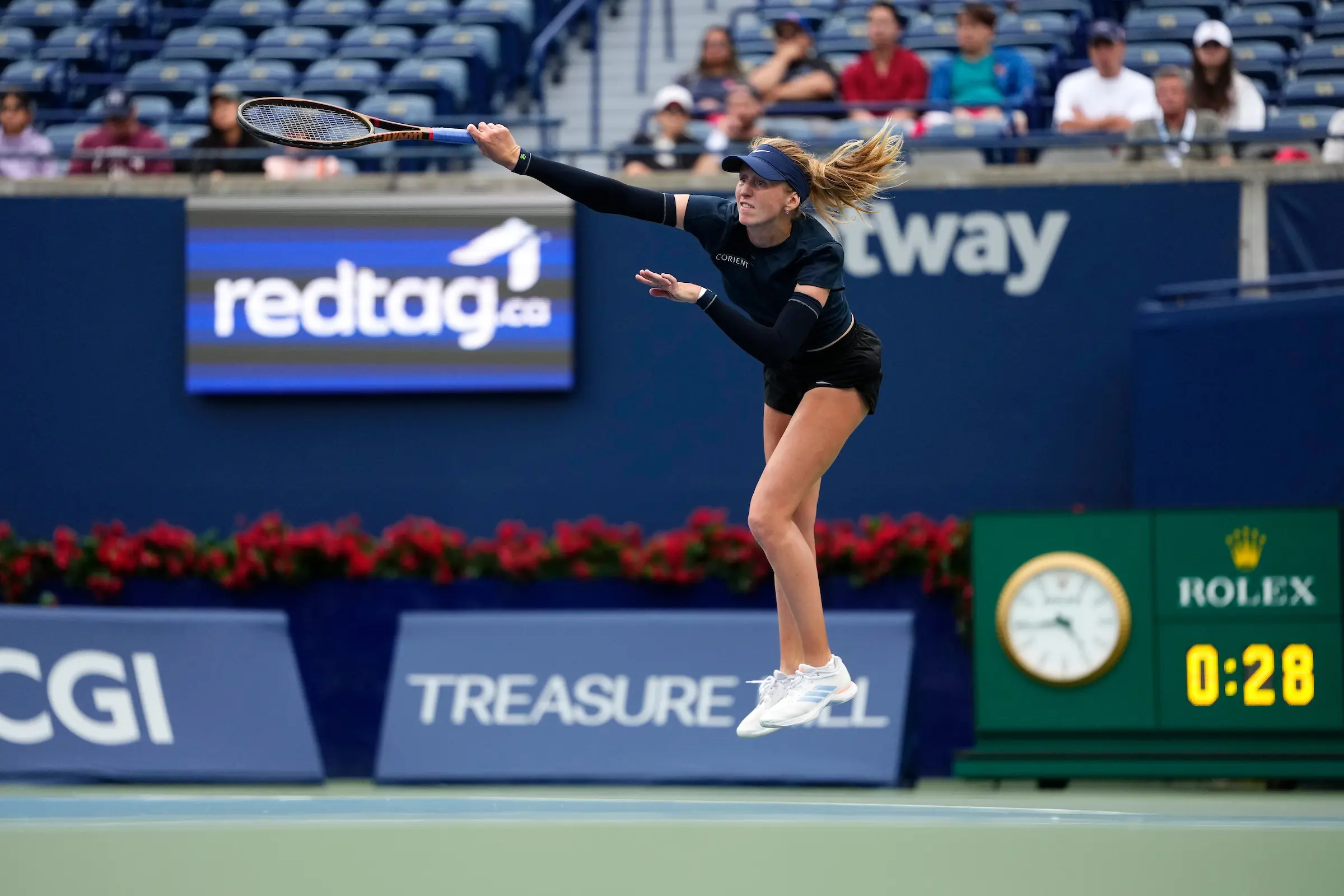 During the 2026 National Bank Open at Sobeys Stadium on Aug. 2, 2026 in Toronto, Ontario. (Photo by Mark Blinch/Wick Photography for National Bank Open)