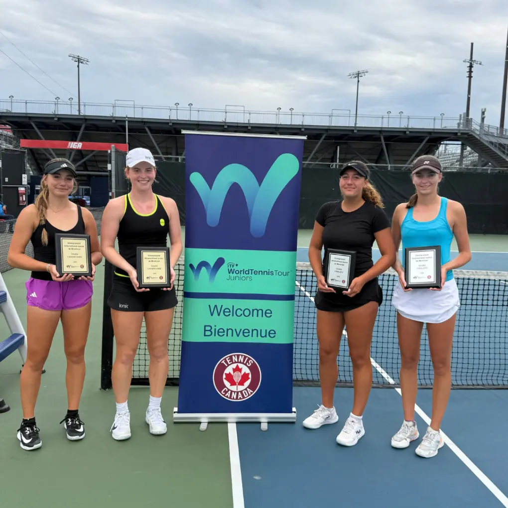 Girls Doubles Final 2026 J200 Montreal Tennis Quebec
