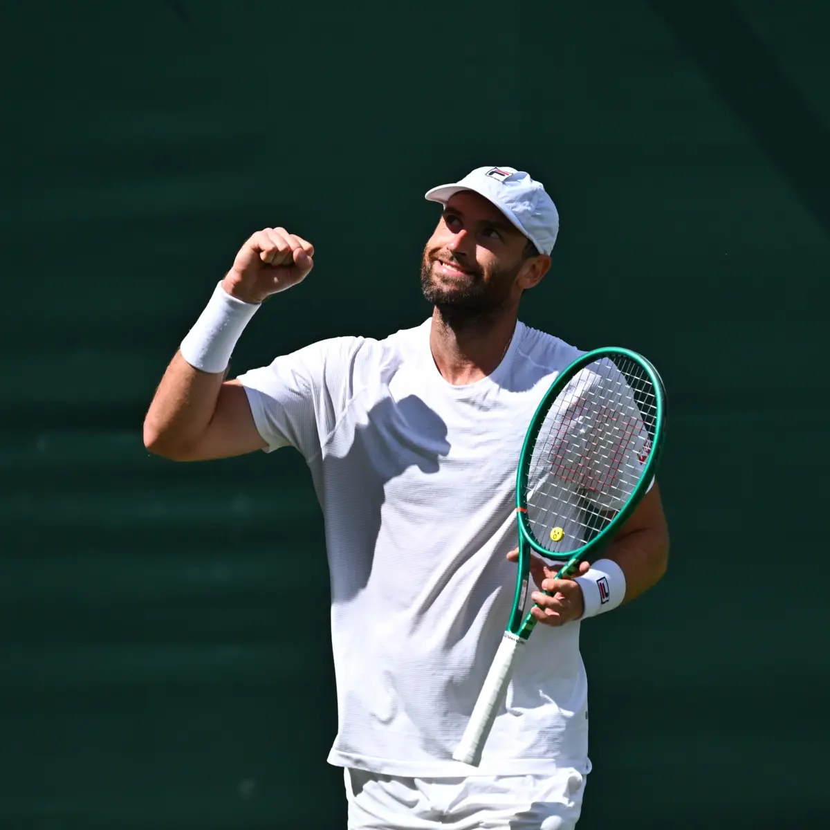 LONDON, GREAT BRITAIN- JUNE 30: Images of Quentin Halys from France
on day 2,
photo by Corinne Dubreuil/ATP Tour