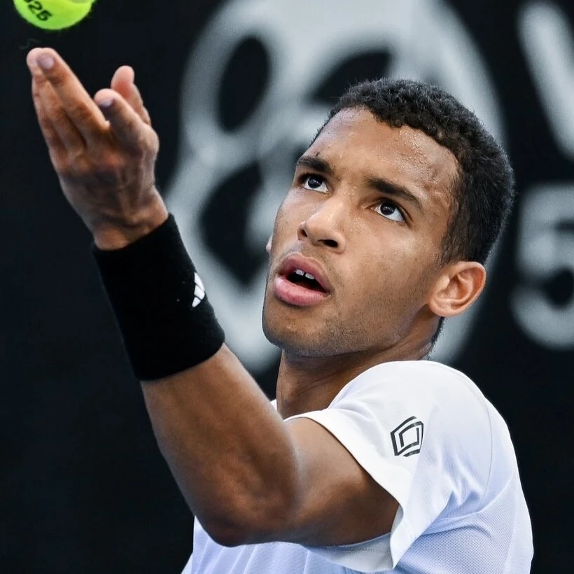 Felix Auger Aliassime 2025 Adelaide Mark Brake