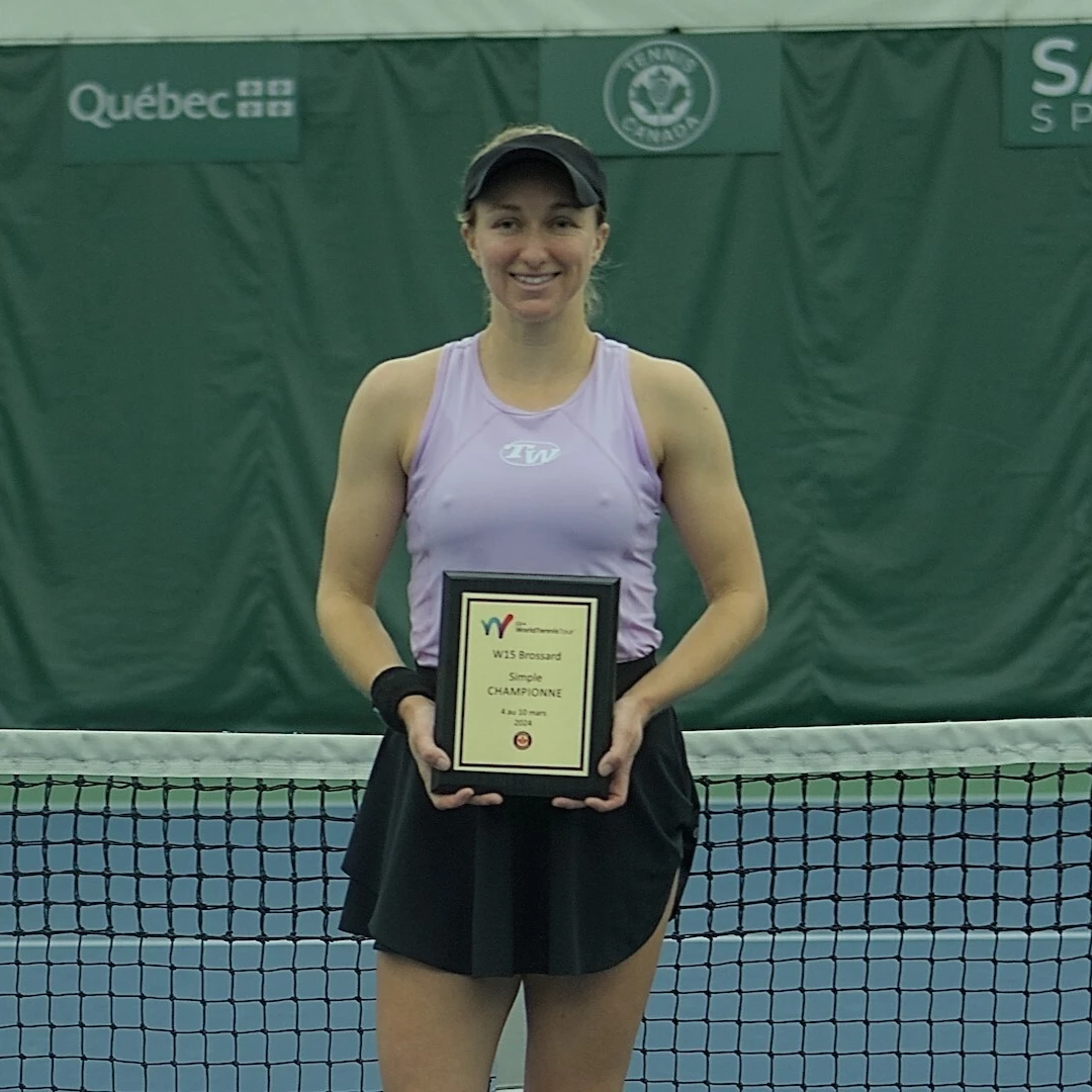 Catherine Harrison 2024 ITF Brossard Andre Rolemberg