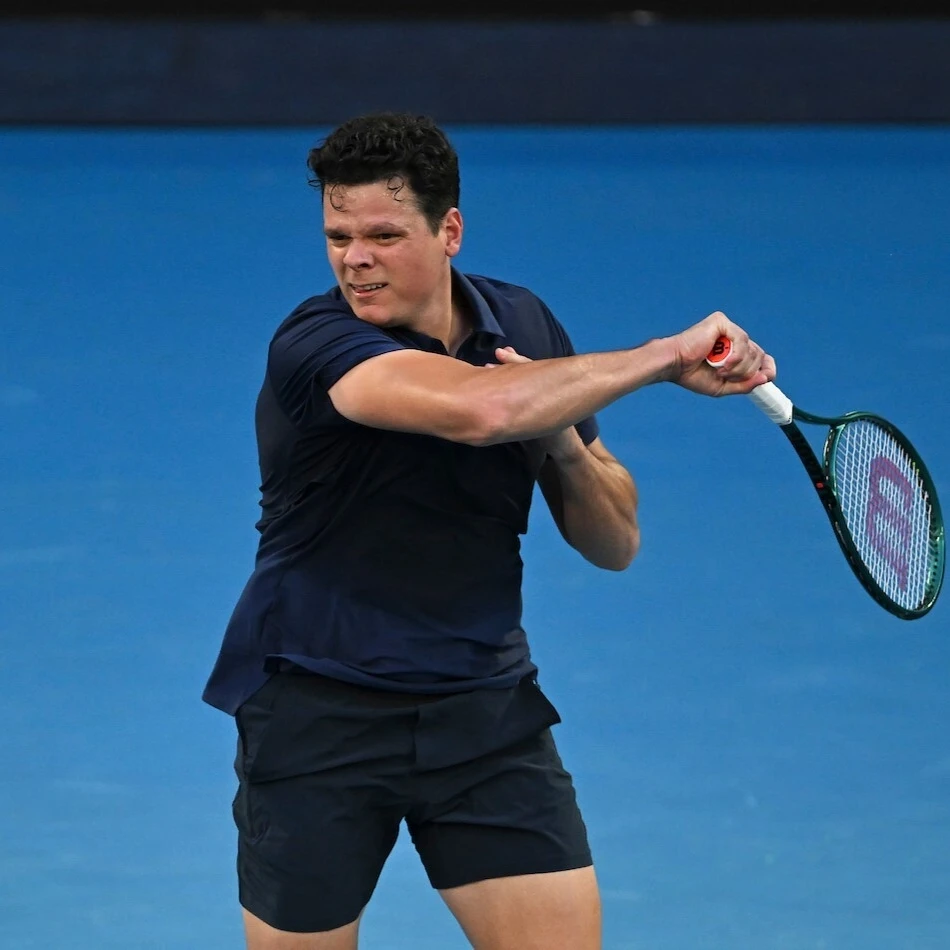 Milos Raonic 2024 Australian Open Martin Sidorjak