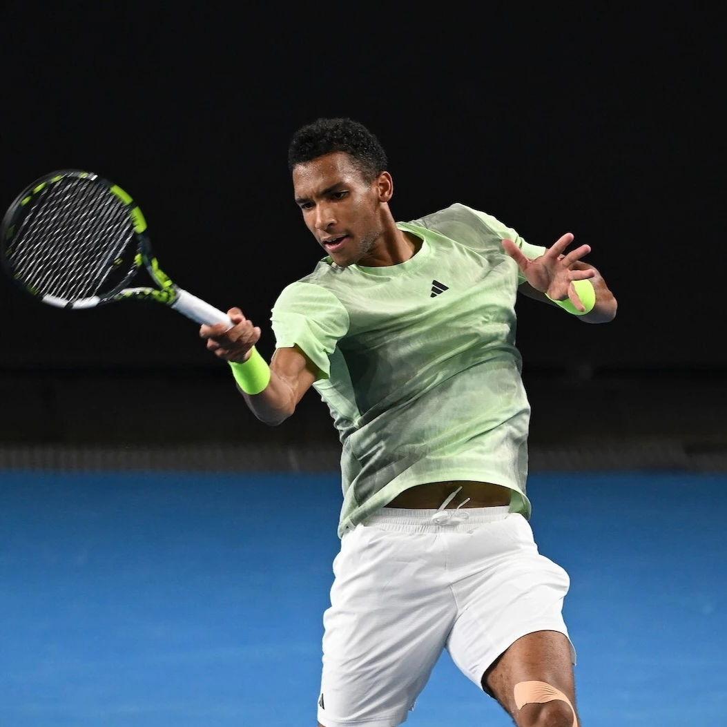 Felix Auger Aliassime Australian Open 2024 Martin Sidorjak