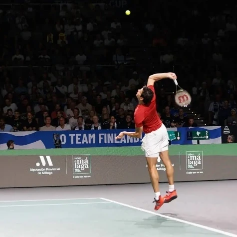 Raonic bat Kaukovalta Coupe Davis 2023 Sur Marilu Baez