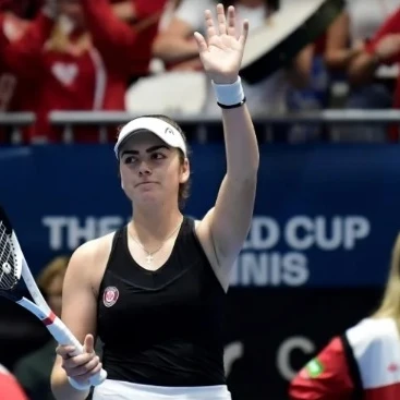 BJK Cup Stakusic Bouchard AFP Cristina Quicler