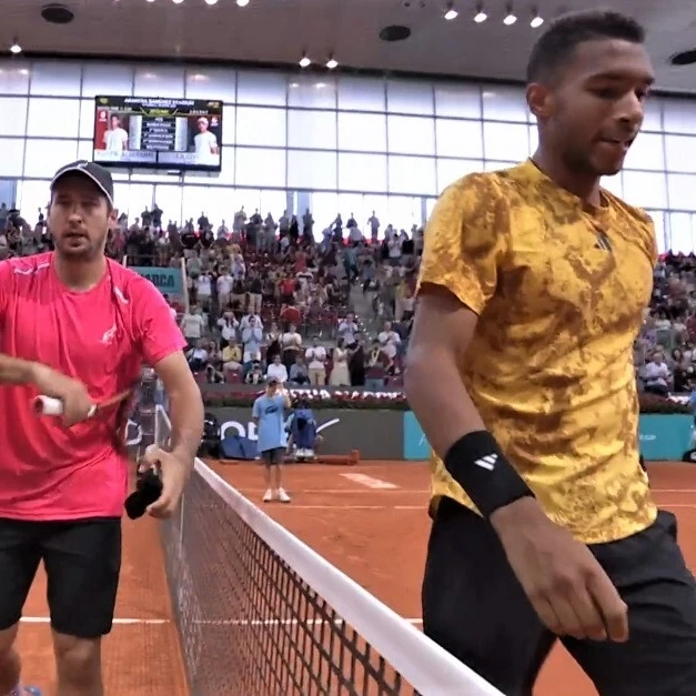 Lajovic et Felix Madrid 2023 Tennis TV 3