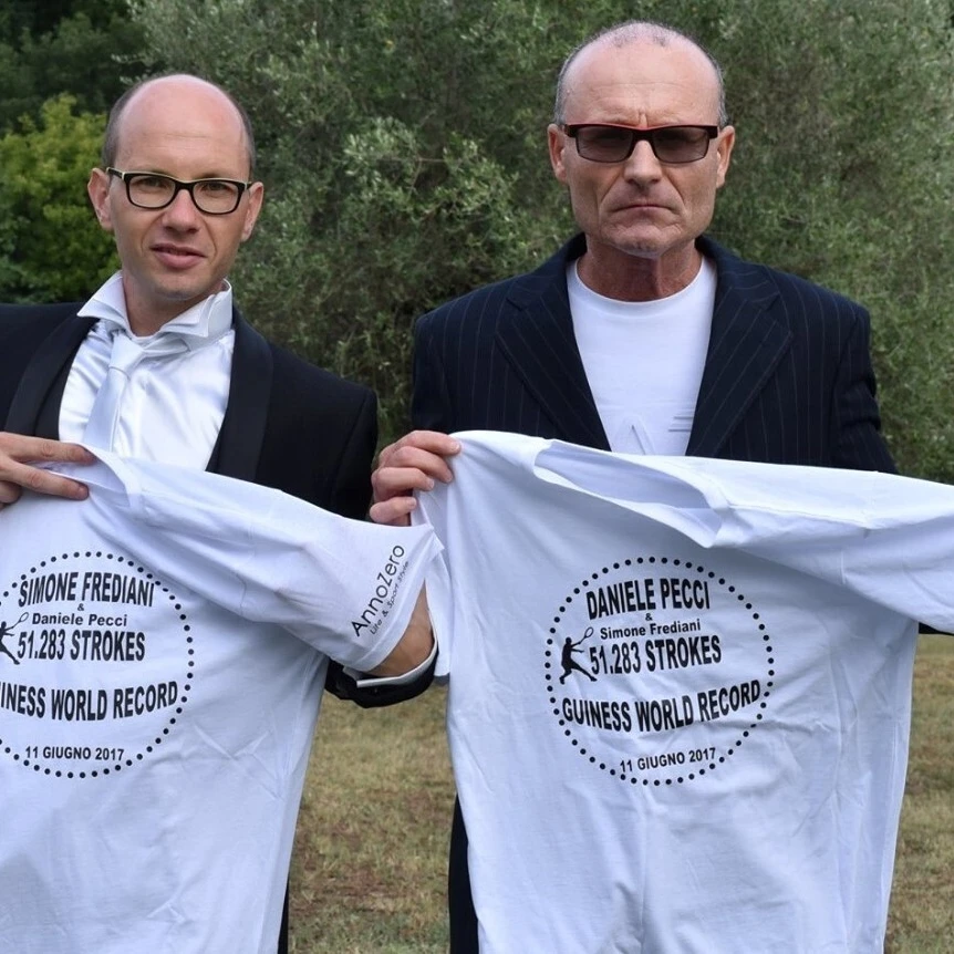 Frediani et Pecci Guinness chandails