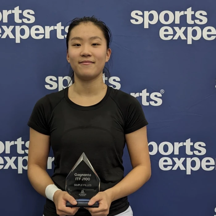 Les Canadiennes Lagaev et Dong se préparent pour le tournoi junior de l’ITF à Repentigny