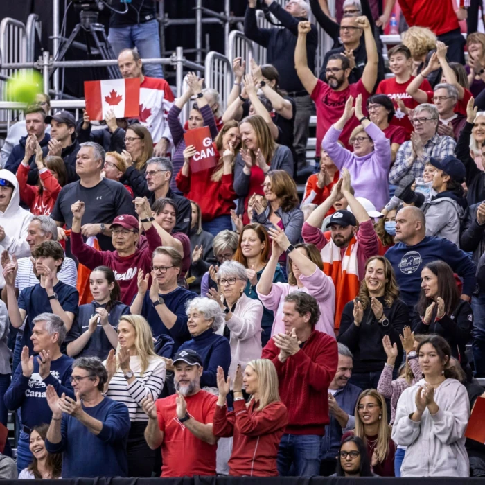 Frenzied Davis Cup Atmosphere Helps Propel Team Canada
