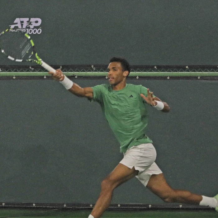 Auger-Aliassime, Shapovalov Win Indian Wells Openers