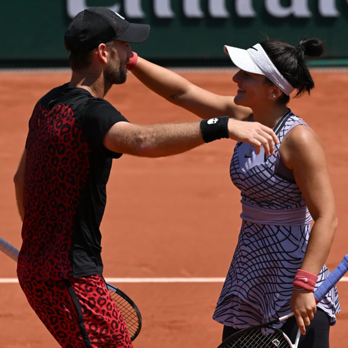 Andreescu and Venus Excited for Roland-Garros Mixed Doubles Final