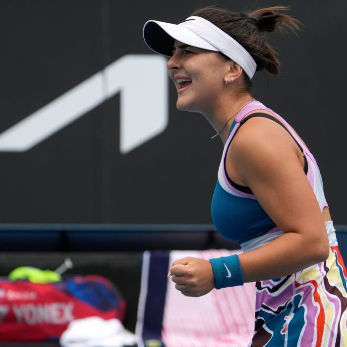 Andreescu accède au deuxième tour des Internationaux d’Australie ; Marino tombe