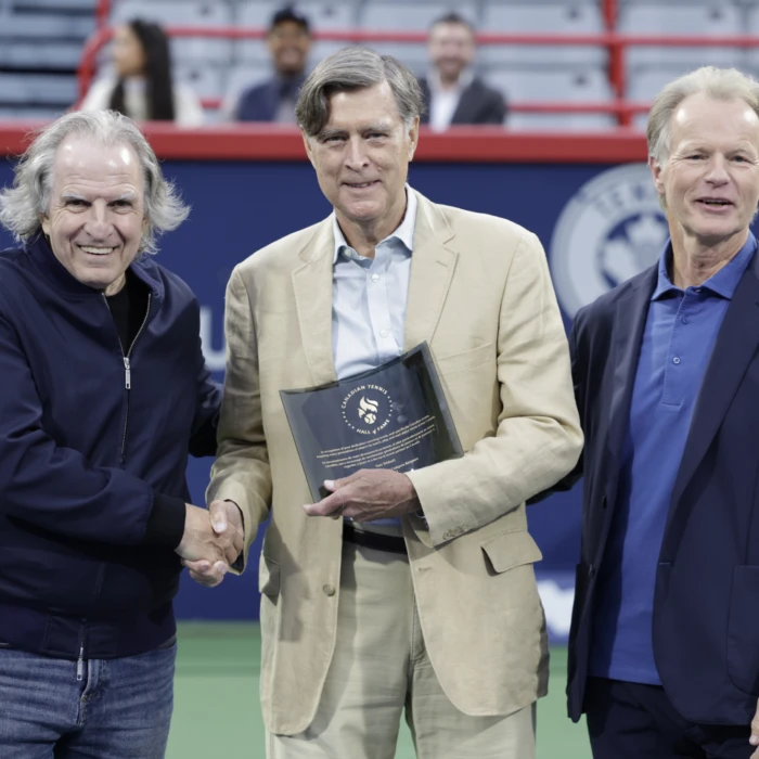 Tom Tebbutt Joins the Tennis Canada Hall of Fame